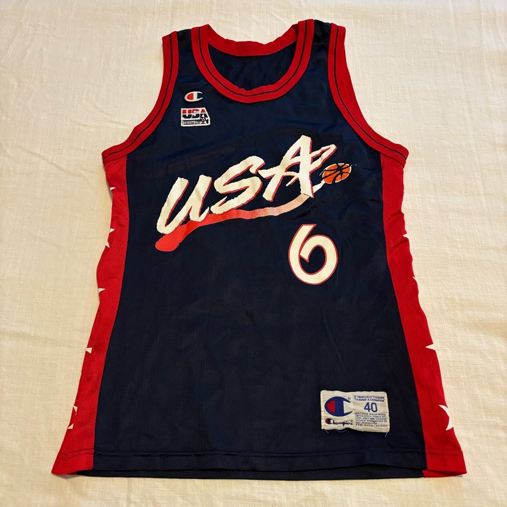 VTG Champion Team USA Anfernee Penny Hardaway Jersey